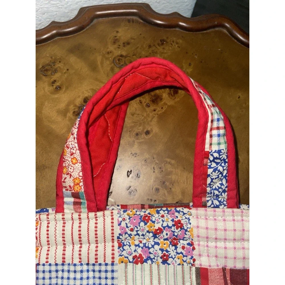 Vintage Patchwork Bag / Tote Quilt pattern Hobo Hippie By Now Design Snap Close